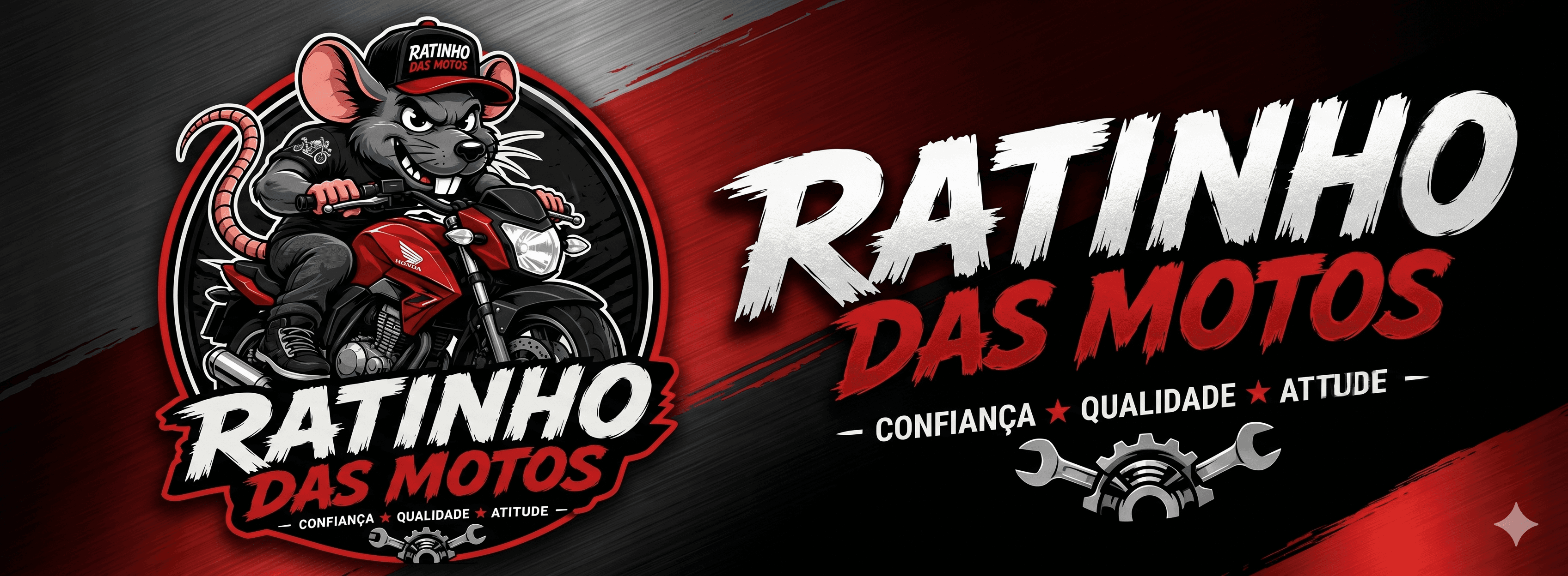 Ratinho das Motos — Confiança, Qualidade, Atitude